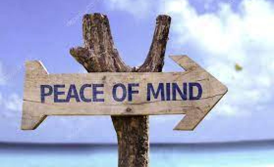 peace of mind